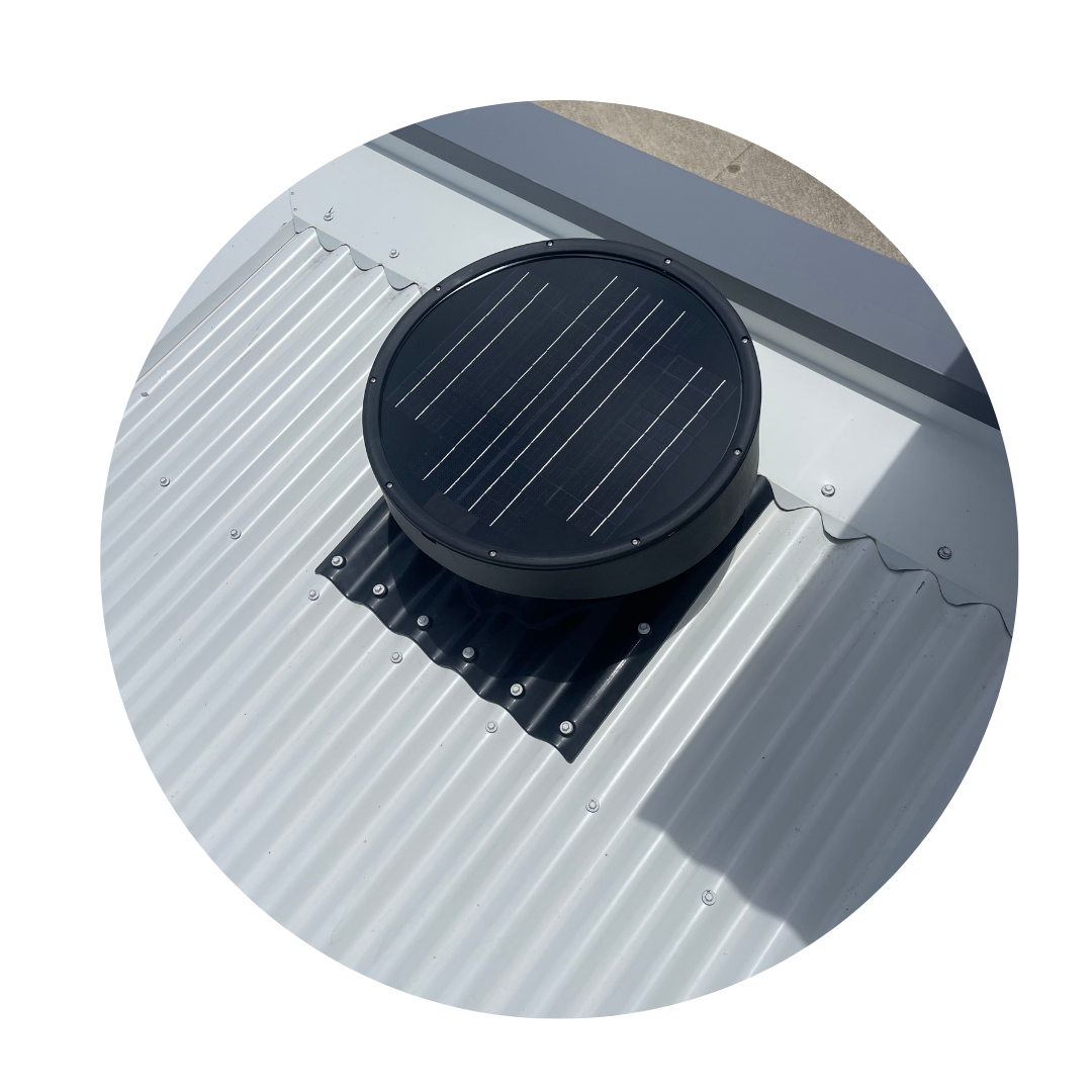 solar roof ventilation