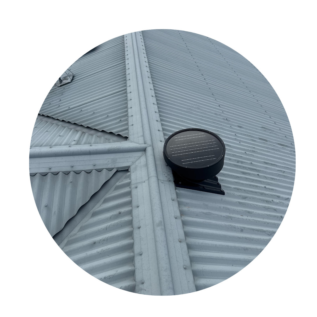 semi-mechanical roof ventilation