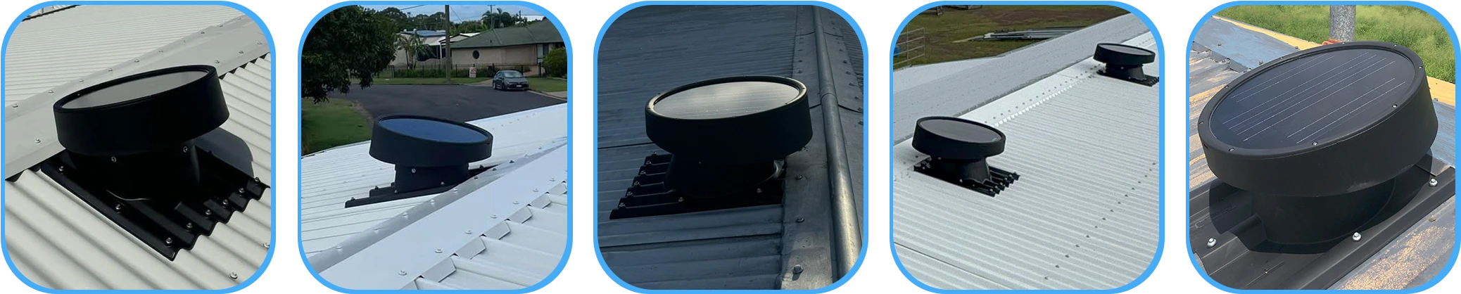 Solar roof ventilator gallery